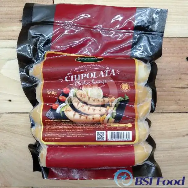 Chicken Chipolata Sausage 360gr FRONTE | BSI Food, Denpasar