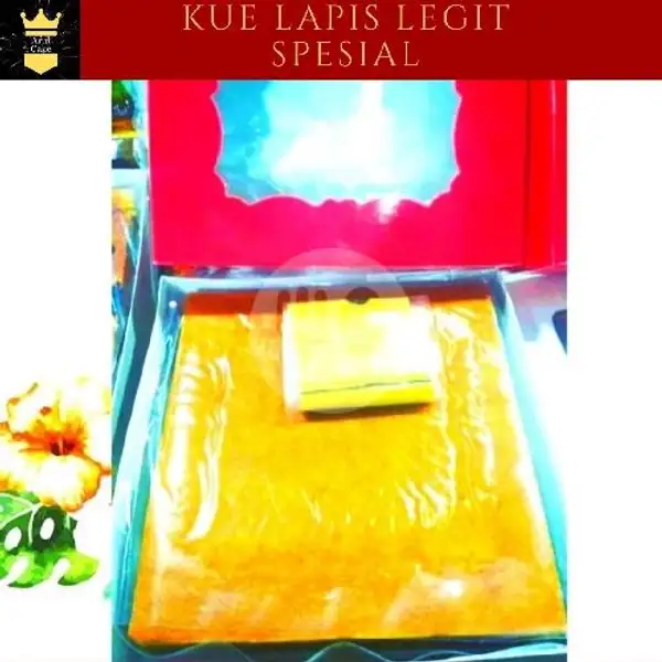 Lapis Legit Spesial Original Polos, Uk : 20x20 | Kue Ulang Tahun ARUL CAKE, Pasar Kue Subuh Senen