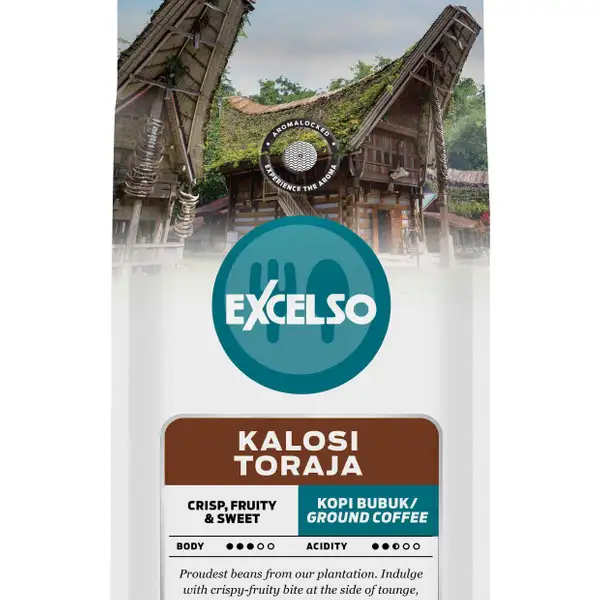 Bean Kalosi Toraja (200 Gr) | Excelso Coffee, Paragon