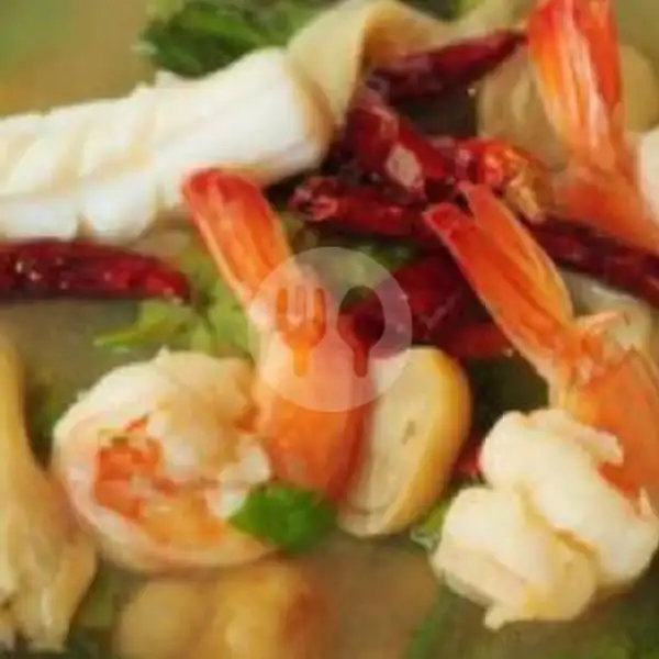 Soup Seafood + Nasi | Nyam...nyam Coffee, Ruko Panbil