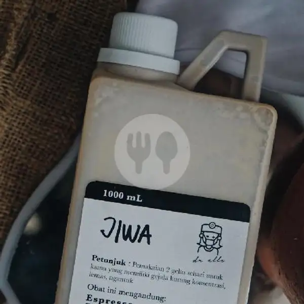 1 Liter Obat Jiwa (Es Kopi Susu) | Dr Ells Coffee Roaster, Otista