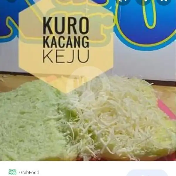 Roti Kuro Bakar Isi Keju kacang (Free Es teh ) | Nyoklat King Boy, Suko Manunggal