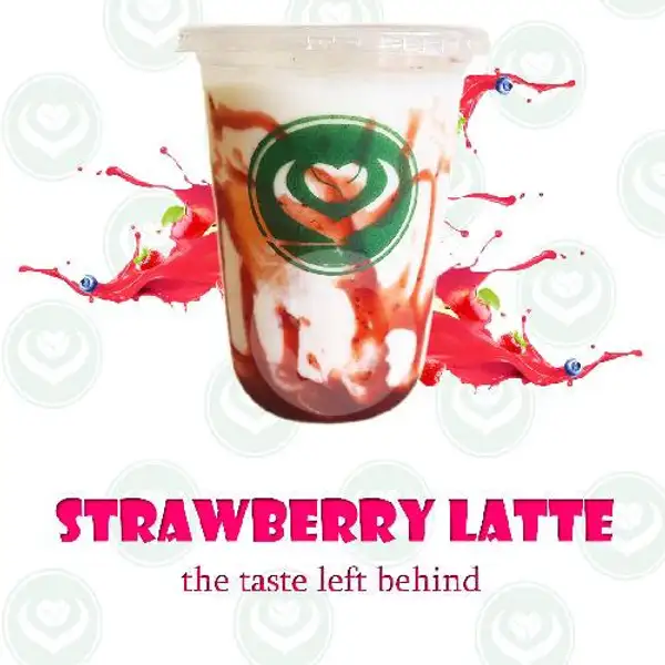 Strawberry Latte (Small) | Aftertaste Coffee Shop