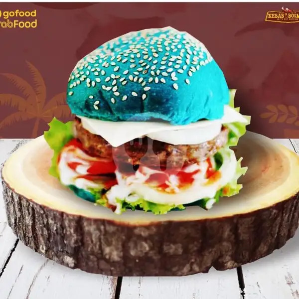 Blue Burger Jumbo | Kebab Bosman, Kopo Permai