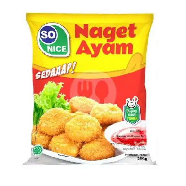 So Nice Chiken Nugget 250g | Frozen Food, Tambun Selatan