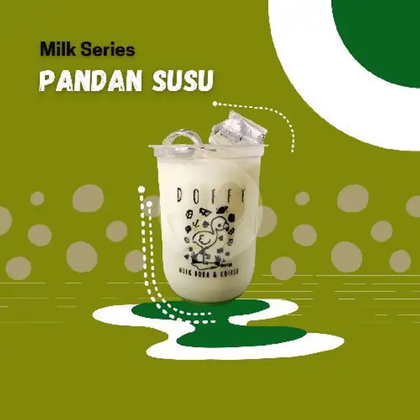 Susu Pandan ( Regular) | Doffy (Milk Boba & Coffee) Di Samping Angkringan Mas Tumin M. Yamin Samarinda