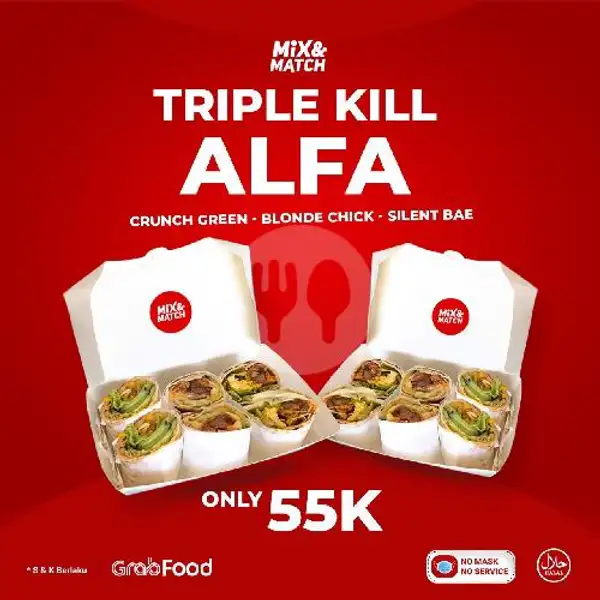 Triple Kill Alfa | Mix & Match Burrito, Denpasar