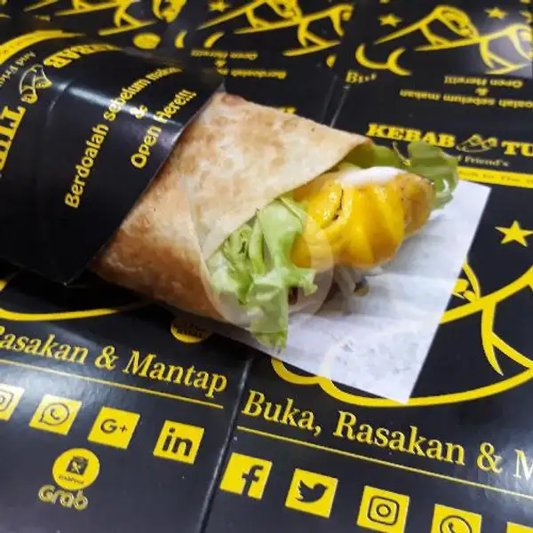 Kebab Isi Telor (Vegetarian) (Pedas) | Kebab Turki And Friend's, Rawalumbu