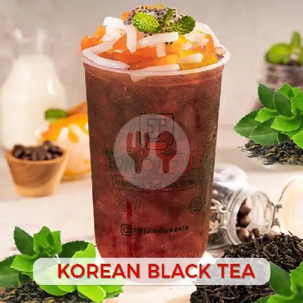 Korean Black Tea | Minuman Tom And Jelly, Kezia