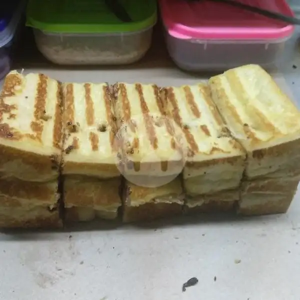 Roti Keju + Greentea | Roti Bakar Khas Bandung & Pop Ice, Denpasar