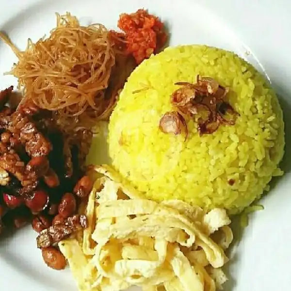 Nasi Kuning Paket A | Nasi Kuning Jorelat, Sukmajaya