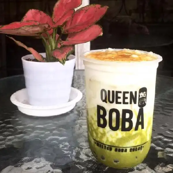 Matcha Boba Cheese | Queen Boba