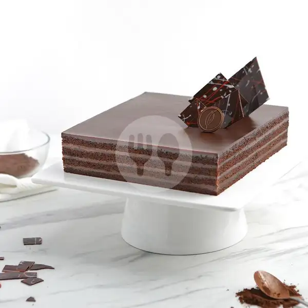 Double Chocolate (20x20 cm) | Dapur Cokelat - Depok