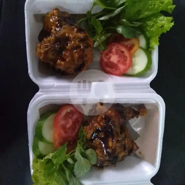 Ayam Bakar Berempah+Sambal+Lalapan+Nasi Putih | Ayam Hainan Pak Hanif, Tg Sengkuang