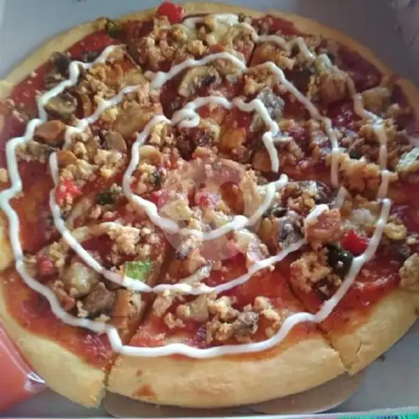 Pizza Saus Teriyaki | Pizza Papa, Gunung Batur