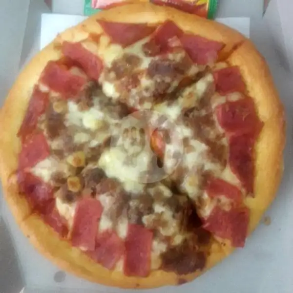 Small American (4 Slices) | KRasti Pizza Express VGH1, Babelan
