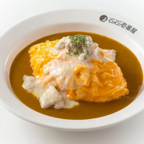 Creamed Chicken Omelette Curry | Curry House Coco Ichibanya, Grand Indonesia