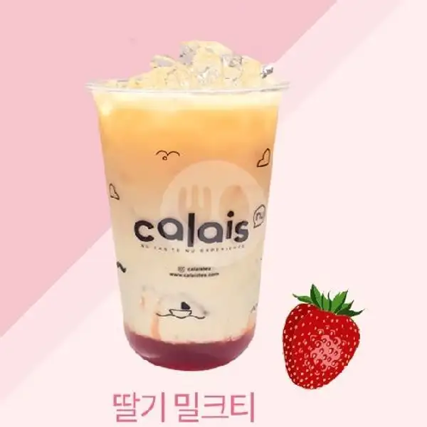 Korean Strawberry Milk Tea | Calais Nu, Dr. M. Isa