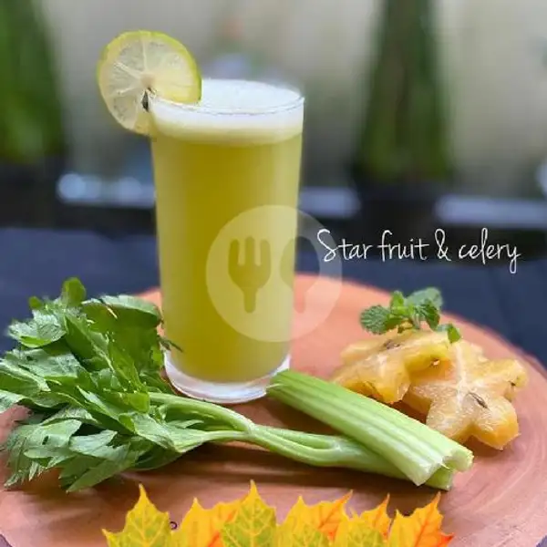 Juice Seledri Mix Lemon + Belimbing | Alpukat Kocok & Es Teler, Citamiang