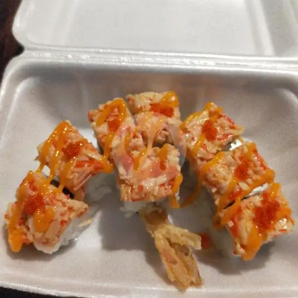 specy crab roll | Sushi One, Tubanan Indah