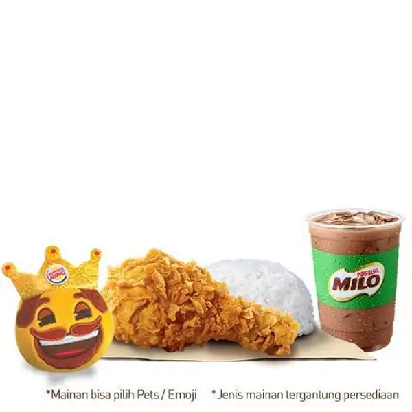 Paket Kids 1pc Ayam + Toys | Burger King, Hayam Wuruk