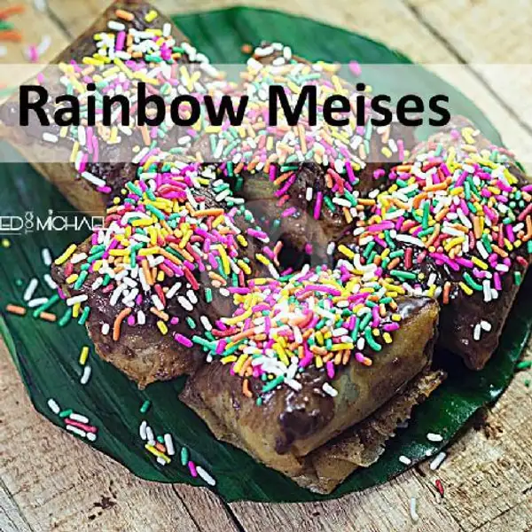 Pisang Coklat Rainbow Messis | Banana Michelle, Limo