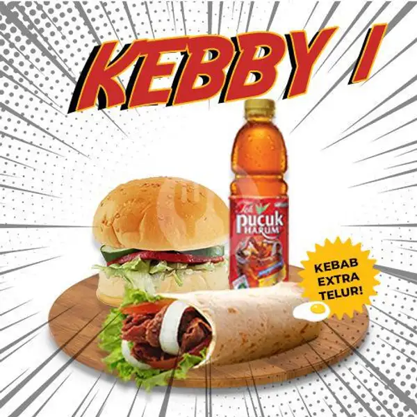 Kebby 1 | Kebab Turki Baba Rafi, Pemogan