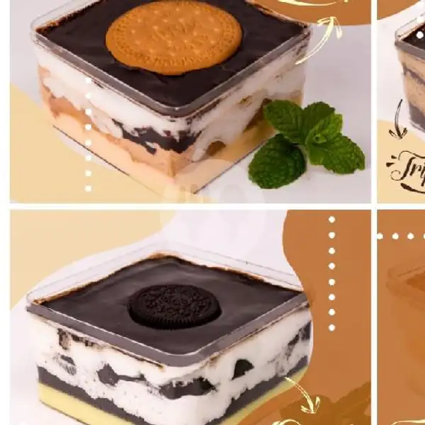 Combo Kue Dessert Regal Dan Kue Dessert Oreo Yg Dingin | Fuyuku dessert Box