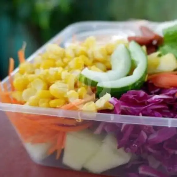 Salad Sayur Premium 650 Ml ( Topping Telur ) | Happy Food's, A. Asyhari