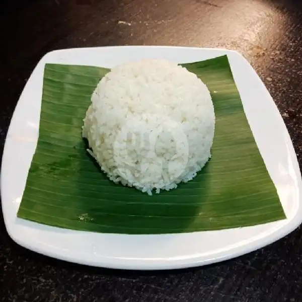 Nasi Putih | Nasi Tempong Mbak Nur, Tukad Badung