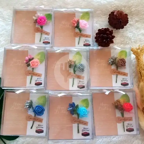 MINI Flower Box Ucapan Ulang Tahun | Blessed Brownies, Kenten