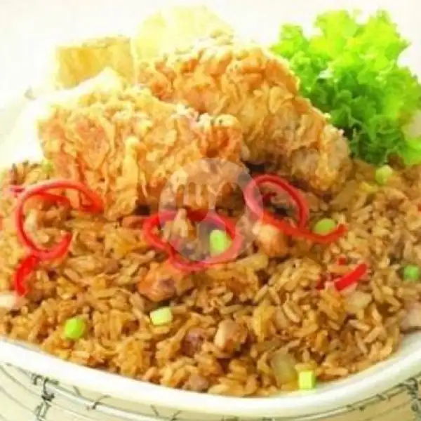Nasi Goreng +Ayam Crispy Endulita | Nasi Goreng Dan Mie Tumis Mimi, Sako