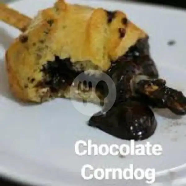 Cokelat Corn Dog | @Rex Food, Darmodiharjo