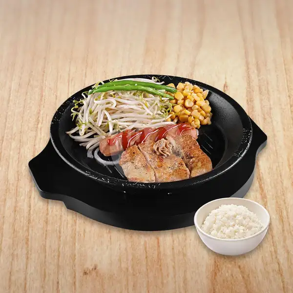 Combo Chicken & Sausage | Pepper Lunch, Grand Batam Mall