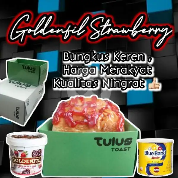 Goldenfil Strawberry | Tresno Tulus & Tulus Toast , Pasarkliwon
