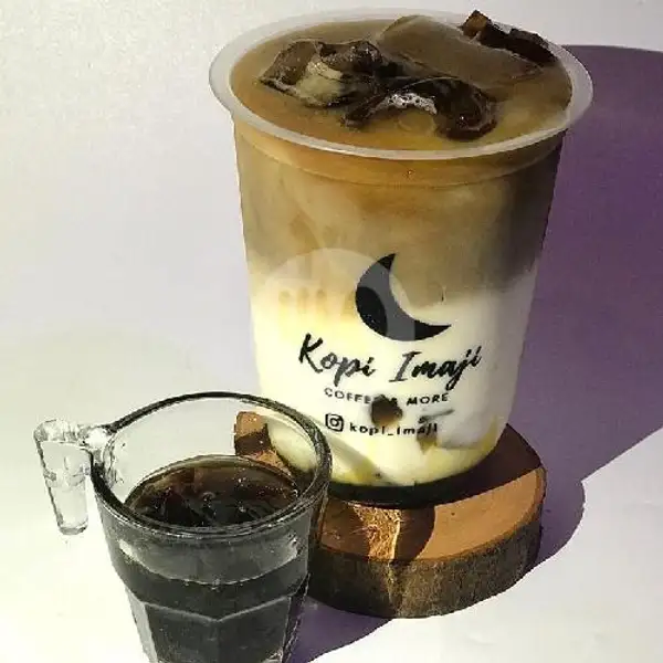 Es Kopi Gula Aren With Coffee Jelly | Kopi Imaji