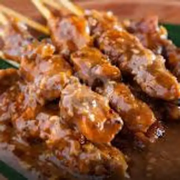 Sate Ayam Saos Kacang Full Daging Tanpa Lontong | Sate Saos Kacang & Taichan Bude Imah