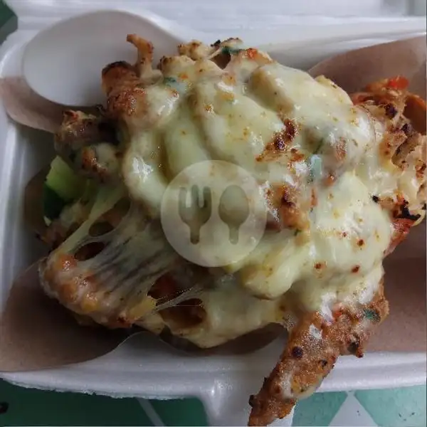 Ayam Geprek Keju Meleleh + Nasi + Es Teh | Ayam Geprek Paket Hemat Teluk Lerong, Siti Aisyah