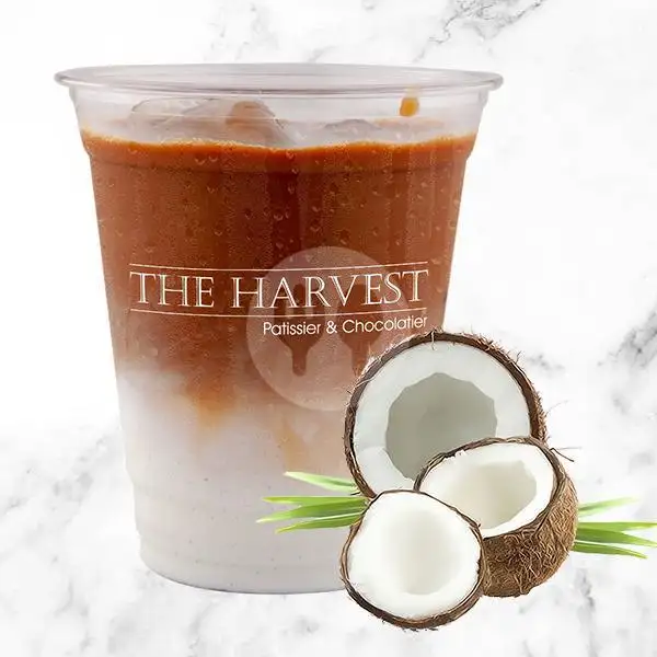 Coconut Coffee Latte | The Harvest Express, Gambir
