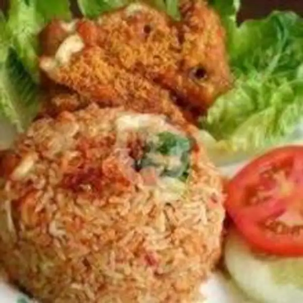 Nasi Goreng Super +++Ayam Dada/Paha | WARUNG LALAPAN MBAK DELLA SEBELAH POM MATAHARI TERBIT SANUR.
