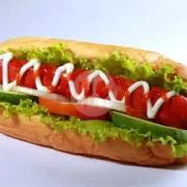 Hot Dog Sosis Regular | Kedai Lizdaff