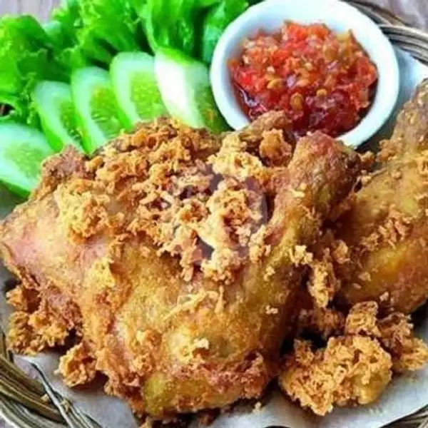 Lalapan Ayam Ungkep Lunak  Sambel Korek + Nasi | Kebab Banditos Bhayangkara