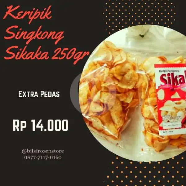 Keripik Singkong Extra Pedas | Bils Frozen Store