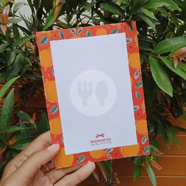 Greeting Card | Brownfox Waffle & Coffee, Denpasar