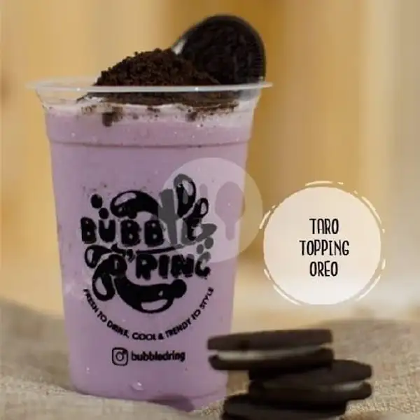 Taro Topping Oreo | Bubble D'ring, Cut Meutia