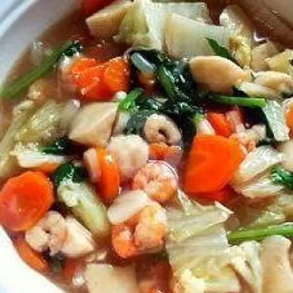 Capcay Kuah Seafood | Bakmi Jawa, Nasi Goreng & Kupat Tahu Seturan