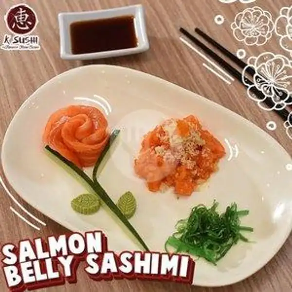 Salmon Belly Sashimi | KSushi, Kranggan