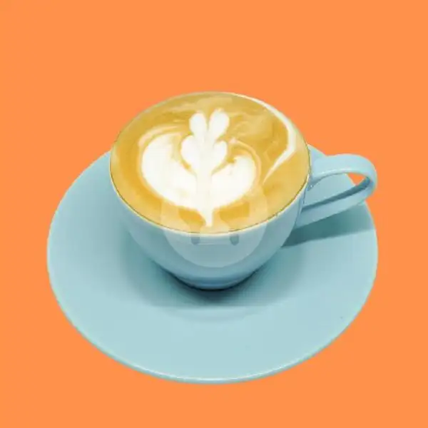 Hot Caramel Latte | Kopi LoeJie, Kenten Permai 1