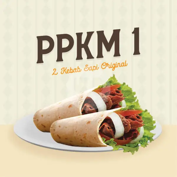 Paket Puas Kebab Murah 1 | Kebab Container by Baba Rafi, Dharmahusada
