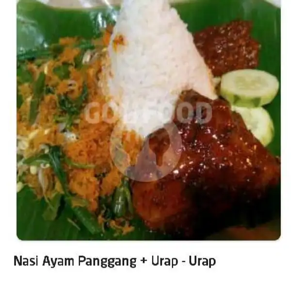 3 Porsi Nasi Ayam Panggang + Urap2 | Mungil THR, Pucang Anom